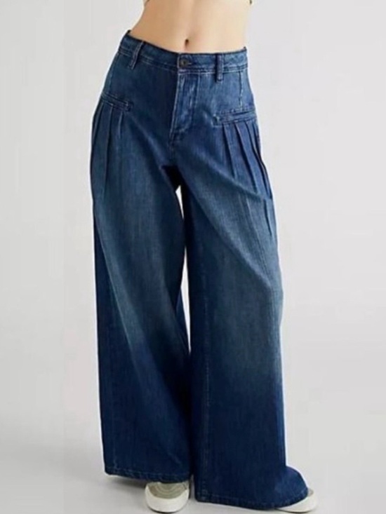Free People Denim - Free People We The Free Charlie Wide-Leg Jeans Size 27